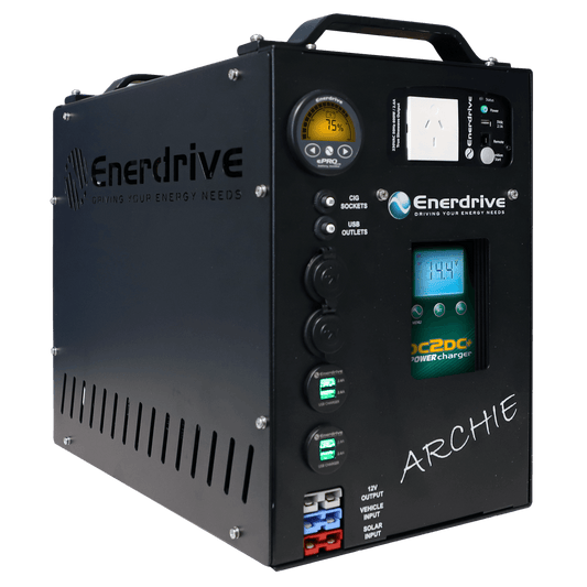 ENERDRIVE- THE ARCHIE POWER SYSTEM WITH 100AH ELITE LITHIUM