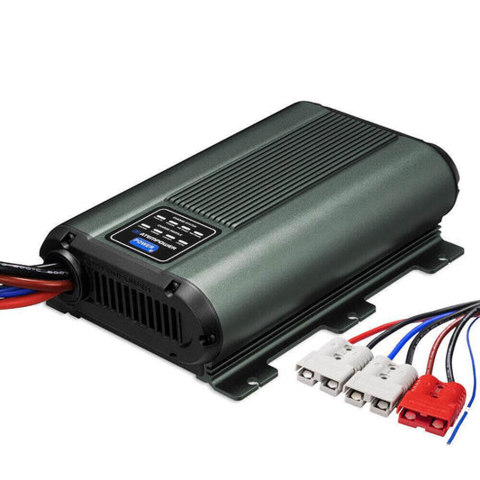 ATEM POWER 12V 60A DC to DC Battery Charger MPPT Dual Battery System lithium AGM
