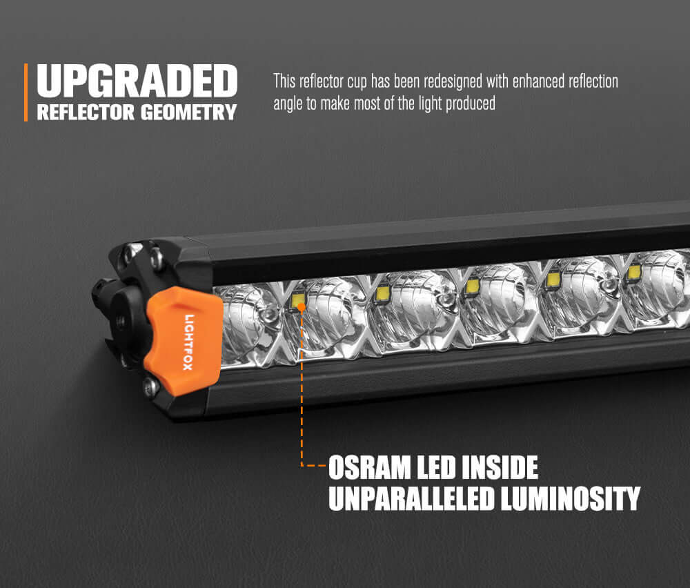 Lightfox Vega Series 40inch LED Light Bar 1 Lux @ 611M IP68 25,160 Lumens