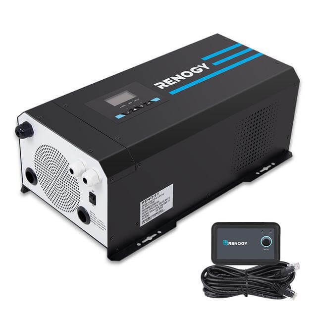 RENOGY 3000W 12V Pure Sine Wave Inverter Charger With LCD Display