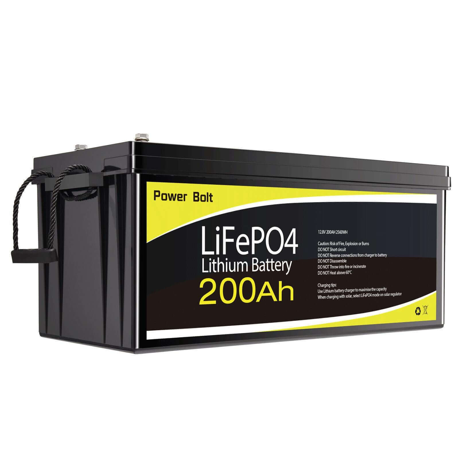 200Ah 12V Lithium Iron Battery LiFePO4 100A BMS Deep Cycle Battery