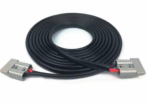 50 AMP Anderson Extension Lead 6mm Twin Sheath Cable - 1 Metres