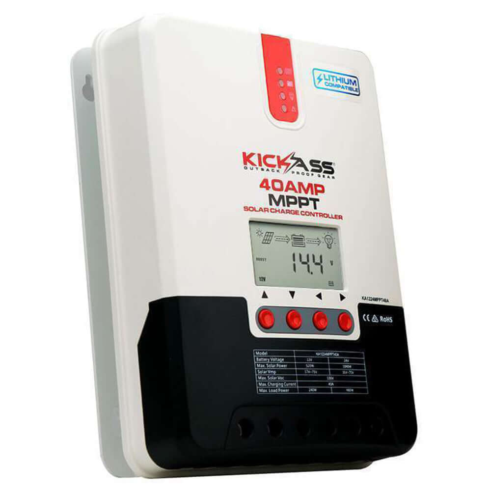 KickAss 40A 12/24V MPPT Solar Controller
