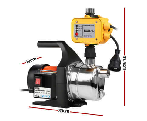 Giantz 800W High Pressure Garden Water Pump with Auto Controller
