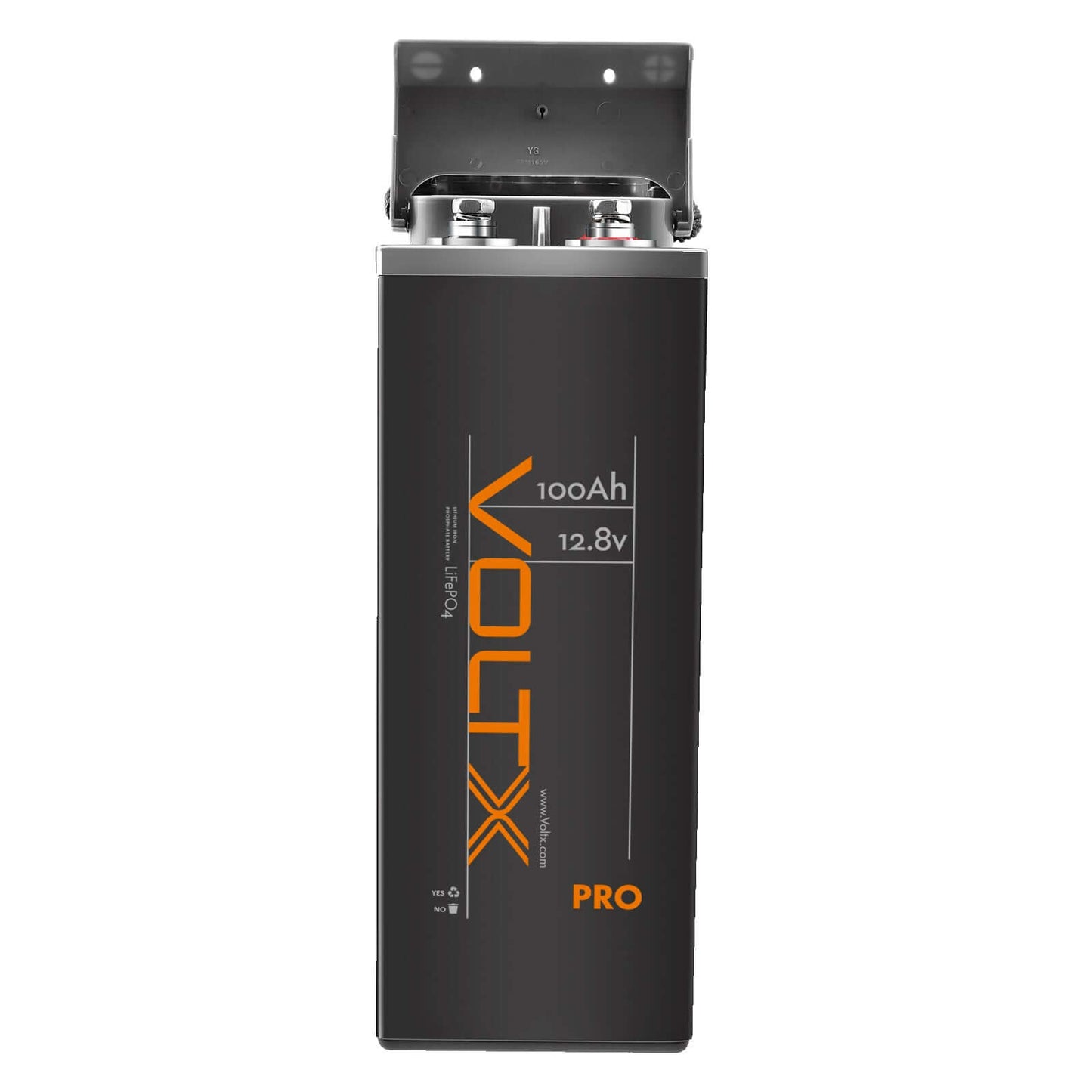 VoltX 12V 100Ah Lithium LiFePO4 Battery Premium Plus - Slim With Built-in BMS