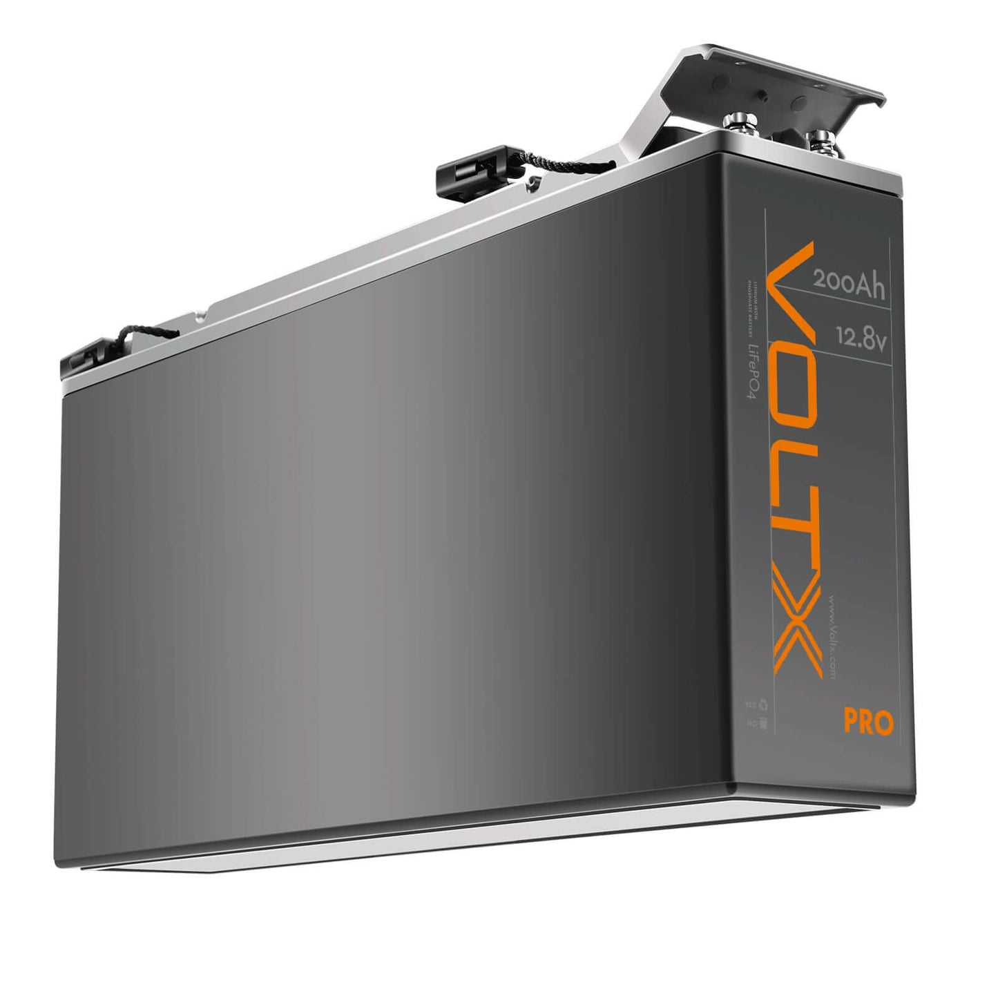 VoltX 12V 200Ah Lithium Battery LiFePO4 Super Slim LCD Screen