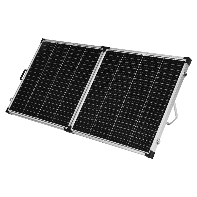 380W 12V Mono-Si Folding Camping Solar Panels With Regulator