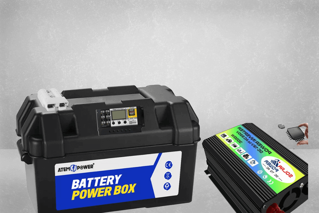 ATEM Power, Battery Box, Power Inverter (Combo)