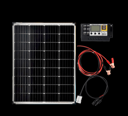 StarPower Advance Solar Charging Kit, 12/24V (best for charging all types of batteries)