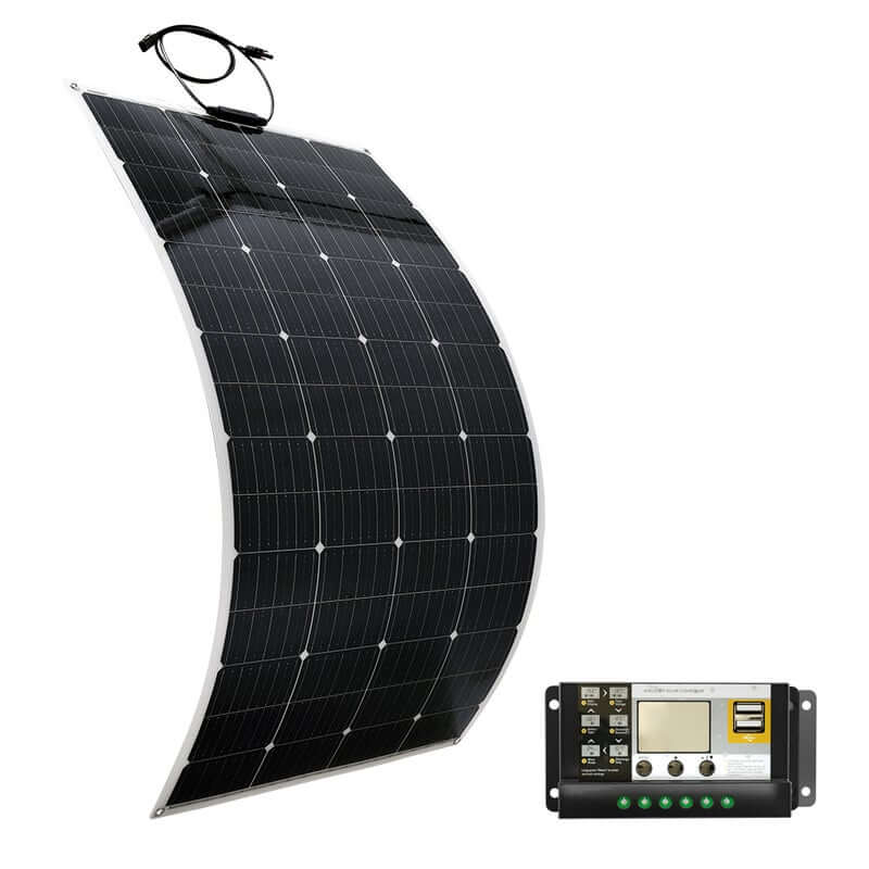  300W 12V Flexible Mono-Si Solar Panel With Regulator