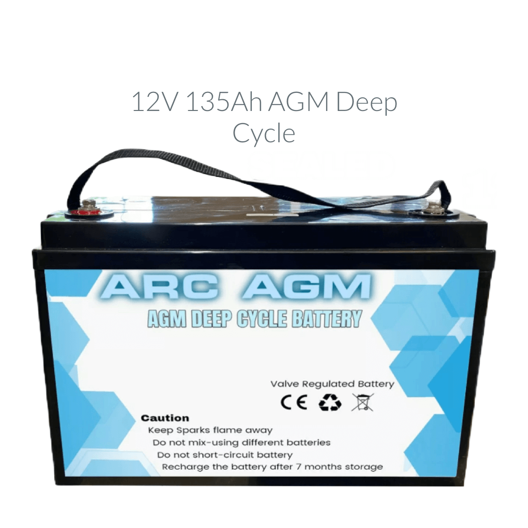 135AH 12V AGM SLA Deep Cycle Battery