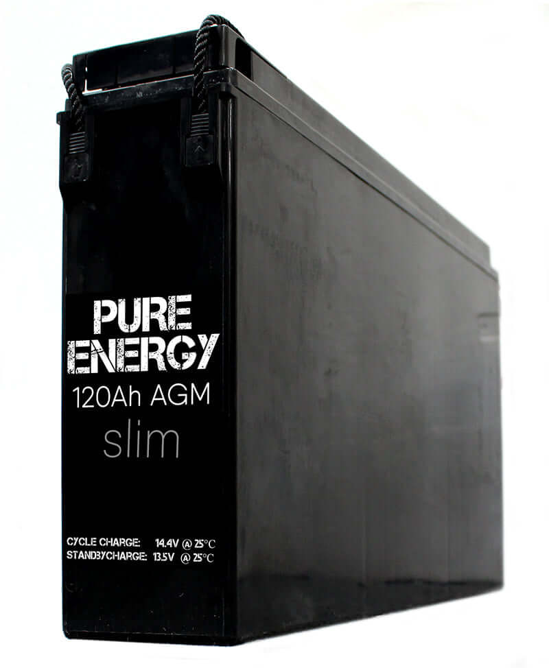Pure Energy 120Ah Slim 12V AGM Deep Cycle