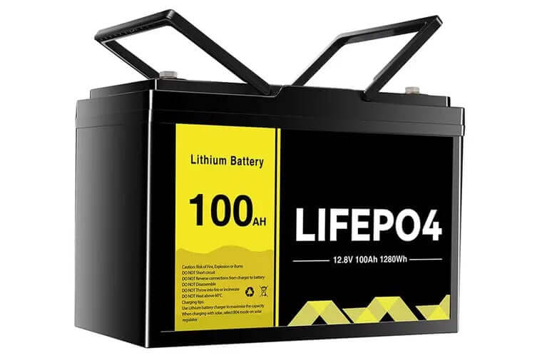 100AH 12V RAPIDX Lithium Iron Phosphate Battery LiFePO4