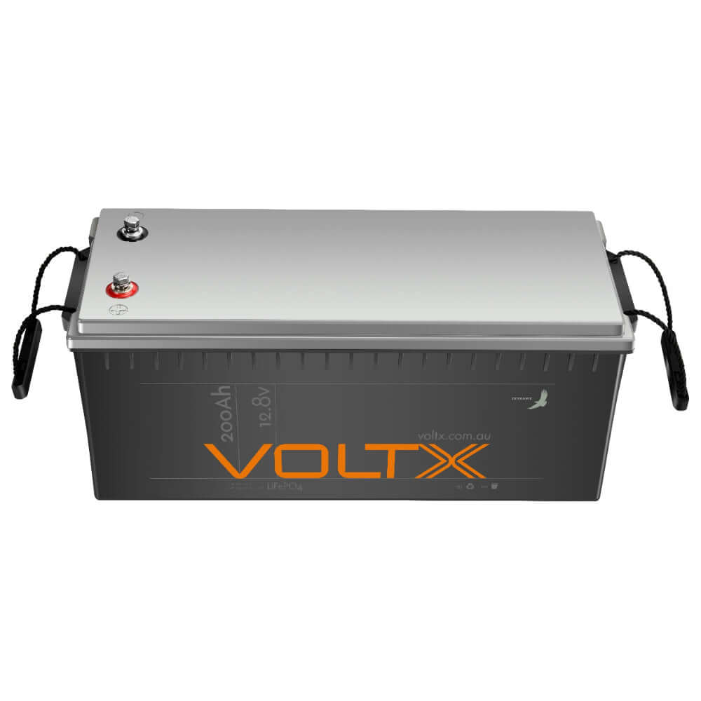 2x 160W VoltX 12V Fixed Mono Solar Panels + 12V/24V 30A MPPT Solar Controller & VoltX 200AH 12V LiFePO4 Deep Cycle Lithium Battery