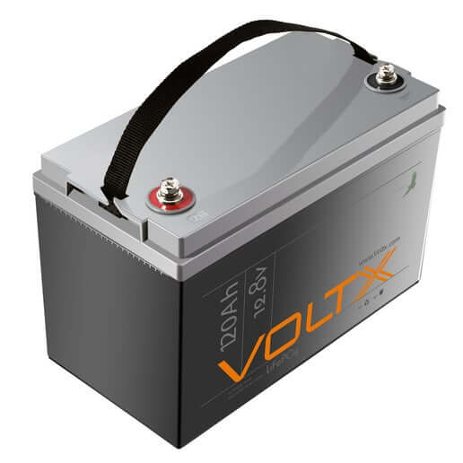VoltX 12V 120Ah Lithium Iron Phosphate Battery LiFePO4 Rechargeable