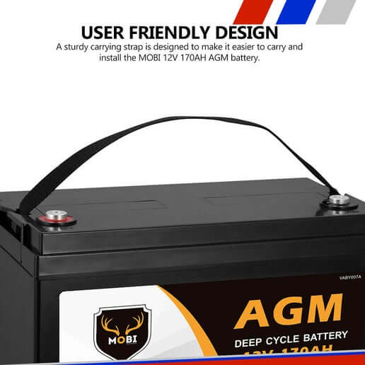 300W Mono-Si Portable Solar Panel + 170Ah Deep Cycle & Battery Box