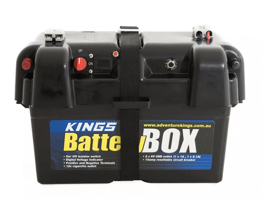 Adventure Kings Battery Box, For Deep Cycle Batteries