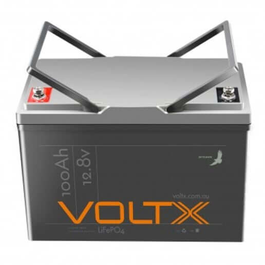 2x VoltX 12V 100Ah Lithium Battery LiFePO4 Deep Cycle Battery Pack