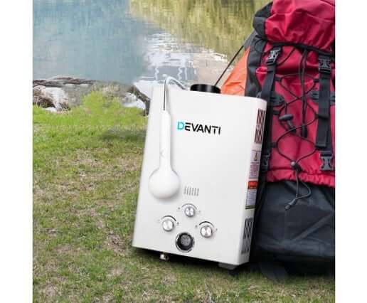 Devanti Portable Camping Gas Hot Water Heater