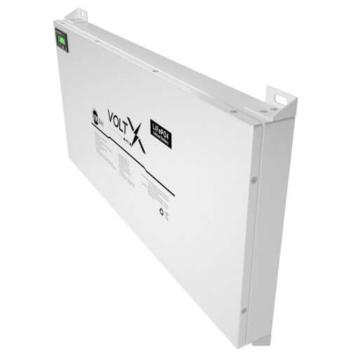 VoltX 12V 100Ah Lithium Ion LiFePO4 Battery - Easy Storage Super Slim