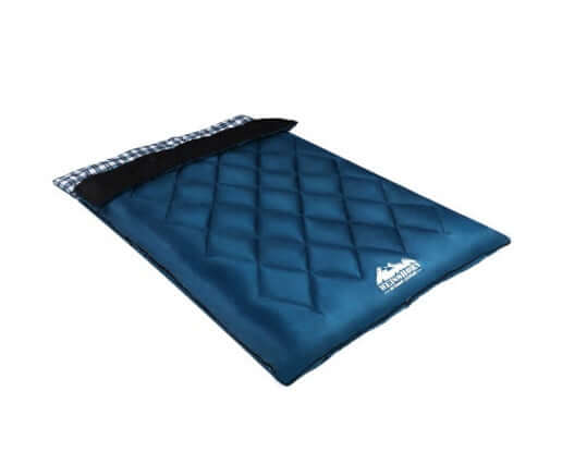 Weisshorn Sleeping Bag Bags Double Camping Hiking -10°C to 15°C Tent Winter Thermal Navy