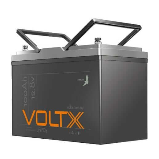  VOLTX 12V 100AH LIFEPO4 LITHIUM DEEP CYCLE BATTERY & ATEM POWER BATTERY BOX
