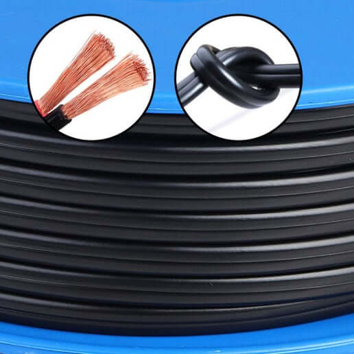  4mm 12v Twin Core Black/Red 30 Metre Auto Cable