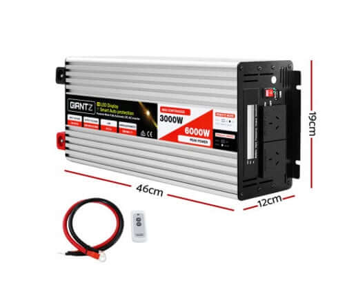 VOLTX 12V 160W FIXED SOLAR PANEL + VOLTX 12V 200AH LITHIUM BATTERY LIFEPO4 DEEP CYCLE + 3000W 6000W PURE SINE WAVE POWER INVERTER