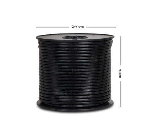 3MM 12V 100M 2 Sheath Twin Core Wire Electrical Solar Automotive Cable