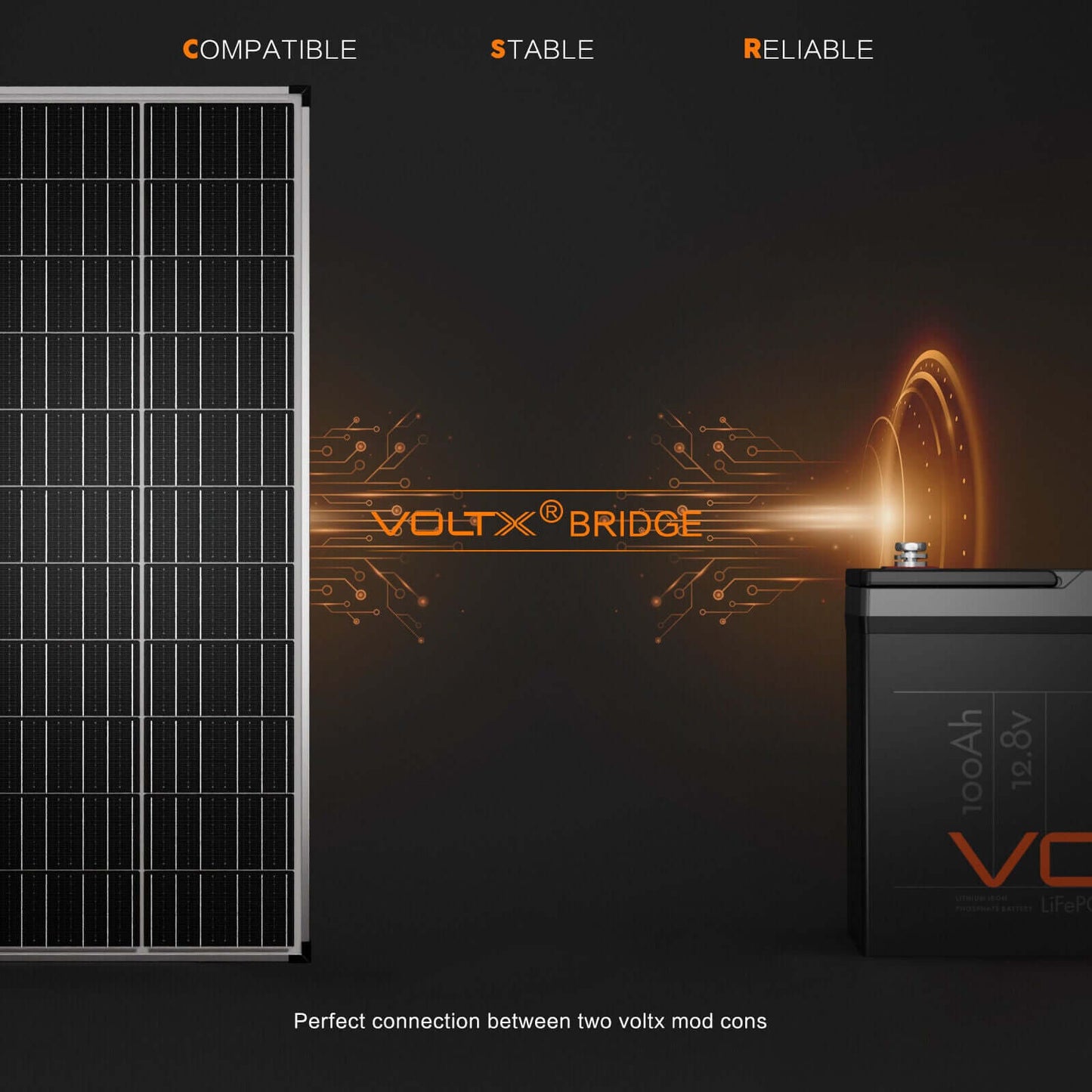 VOLTX 12V 160W SOLAR PANEL KIT MONO FIXED RV CAMPING PORTABLE BATTERY CHARGER